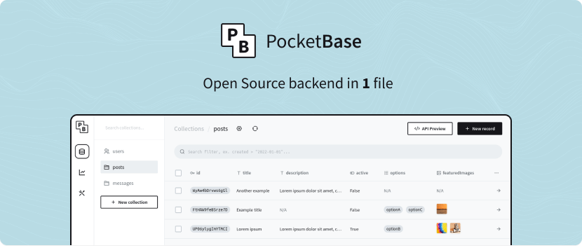 pocketbase app