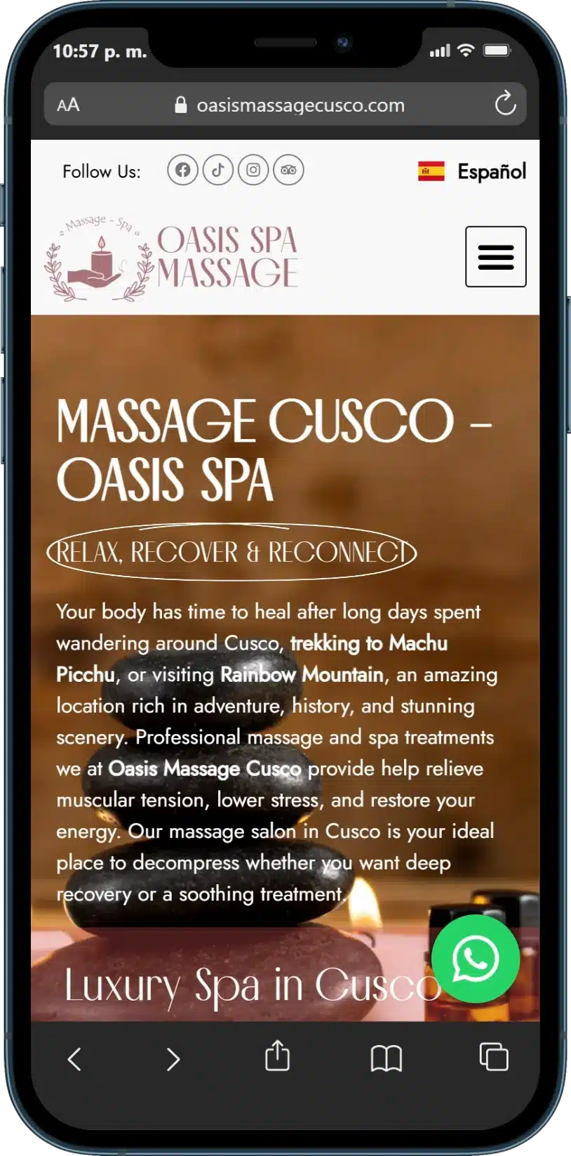 Oasis Spa Massage Cusco